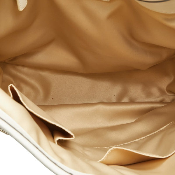 コーチ ワンショルダーバッグ ホワイト ゴールド レザー レディース COACH 【中古】