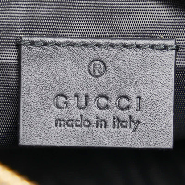 グッチ シェリーライン オフィディア 斜め掛け ショルダーバッグ 573321 ブラウン ブラック スウェード エナメル レディース GUCCI 【中古】