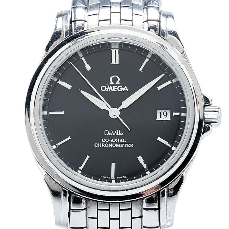 オメガ デビル コーアクシャル 腕時計 4531.51 自動巻き ブラック文字盤 ステンレススチール メンズ OMEGA 【中古】