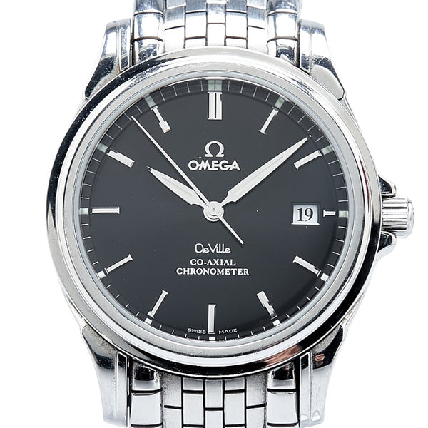 オメガ デビル コーアクシャル 腕時計 4531.51 自動巻き ブラック文字盤 ステンレススチール メンズ OMEGA 【中古】