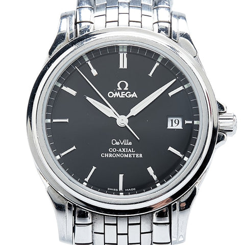 オメガ デビル コーアクシャル 腕時計 4531.51 自動巻き ブラック文字盤 ステンレススチール メンズ OMEGA 【中古】