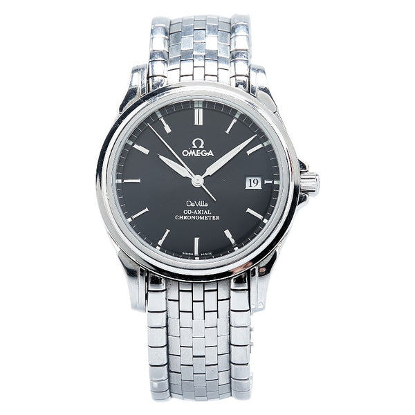 オメガ デビル コーアクシャル 腕時計 4531.51 自動巻き ブラック文字盤 ステンレススチール メンズ OMEGA 【中古】