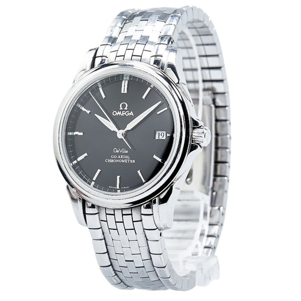 オメガ デビル コーアクシャル 腕時計 4531.51 自動巻き ブラック文字盤 ステンレススチール メンズ OMEGA 【中古】