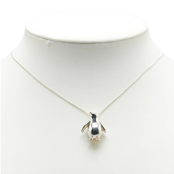 ティファニー ペンギン モチーフ ネックレス SV925 シルバー レディース TIFFANY&Co. 【中古】