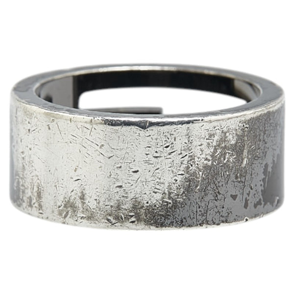 グッチ Gロゴ オープンG リング 指輪 #10 SV925 シルバー レディース GUCCI 【中古】