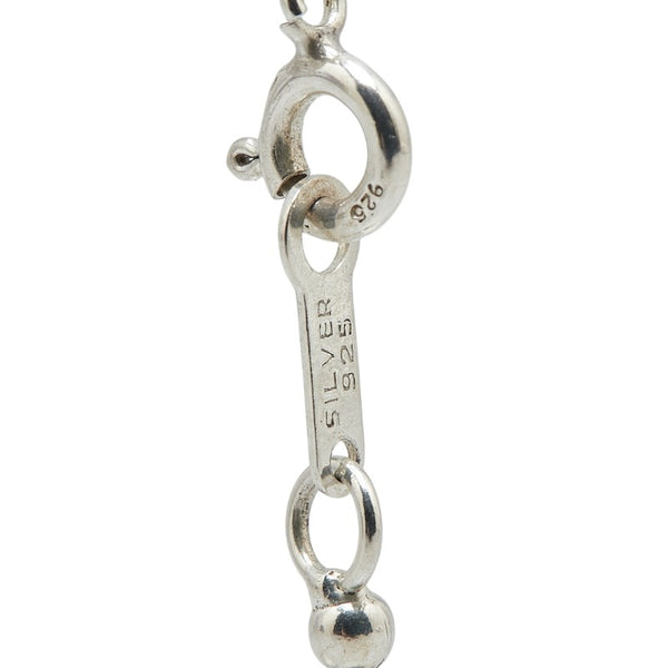 グッチ Gロゴ プレート ネックレス SV925 シルバー レディース GUCCI 【中古】