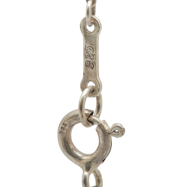 ティファニー オープンハート ネックレス シルバー SV925 シルバー レディース TIFFANY&Co. 【中古】