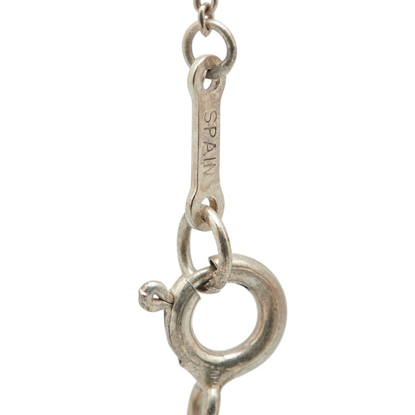 ティファニー オープンハート ネックレス シルバー SV925 シルバー レディース TIFFANY&Co. 【中古】