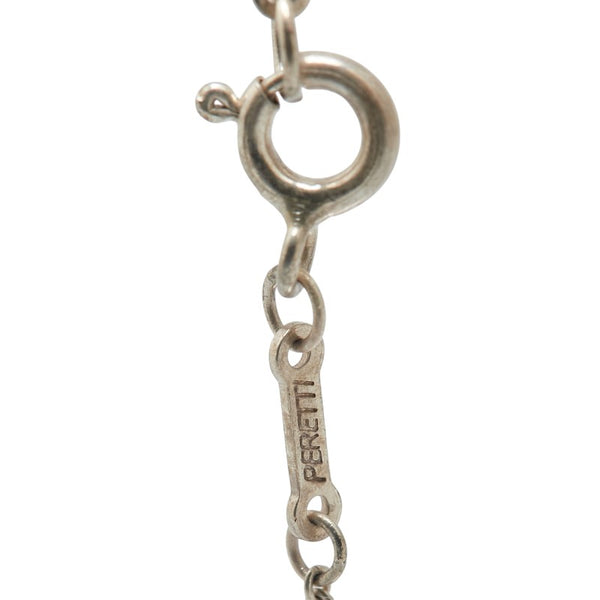 ティファニー オープンハート ネックレス シルバー SV925 シルバー レディース TIFFANY&Co. 【中古】