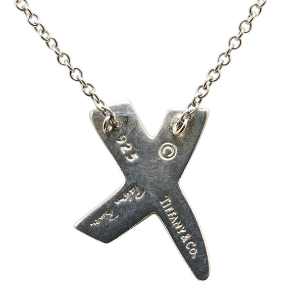 ティファニー キス ネックレス SV925 シルバー レディース TIFFANY&Co. 【中古】
