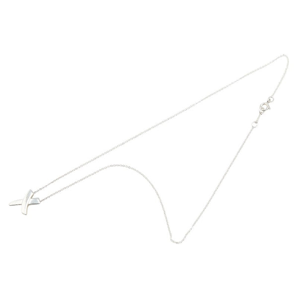 ティファニー キス ネックレス SV925 シルバー レディース TIFFANY&Co. 【中古】