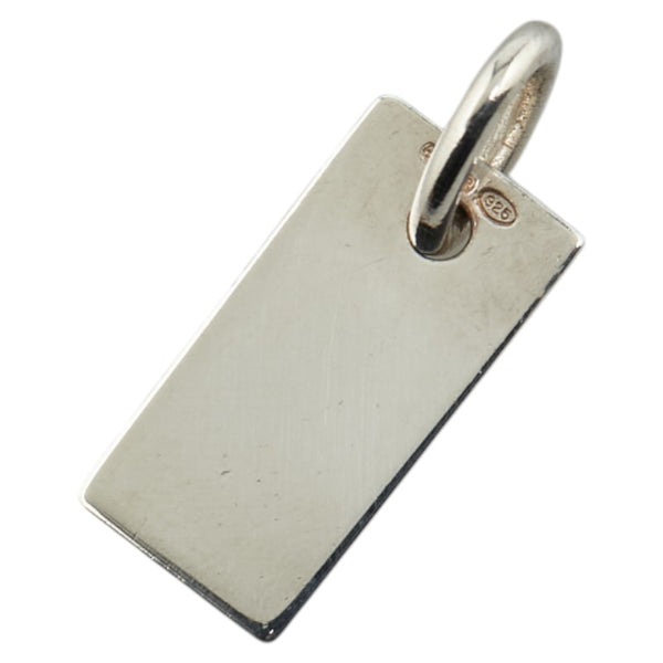 グッチ ロゴプレート ペンダントトップ SV925 シルバー レディース GUCCI 【中古】