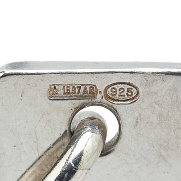 グッチ ロゴプレート ペンダントトップ SV925 シルバー レディース GUCCI 【中古】