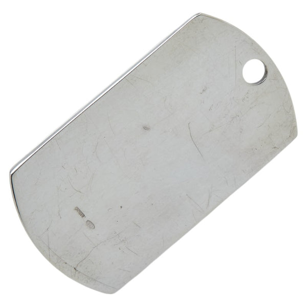 グッチ ドッグタグ ペンダントトップ SV925 シルバー レディース GUCCI 【中古】