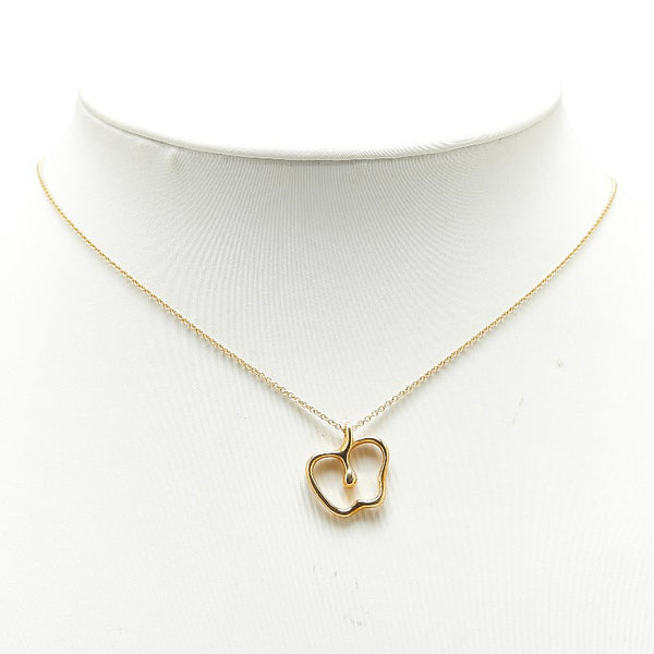 ティファニー アップル ネックレス K18 ゴールド レディース TIFFANY&Co. 【中古】