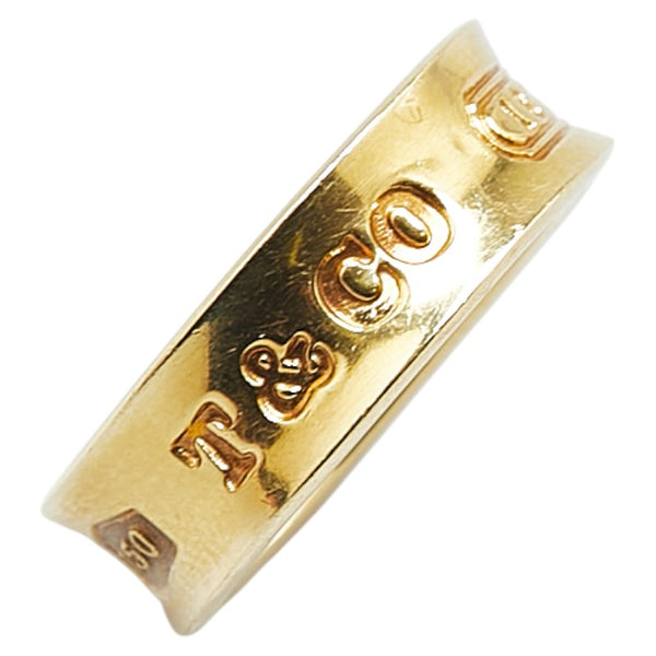 ティファニー 1837 リング 指輪 K18YG イエローゴールド レディース TIFFANY&Co. 【中古】