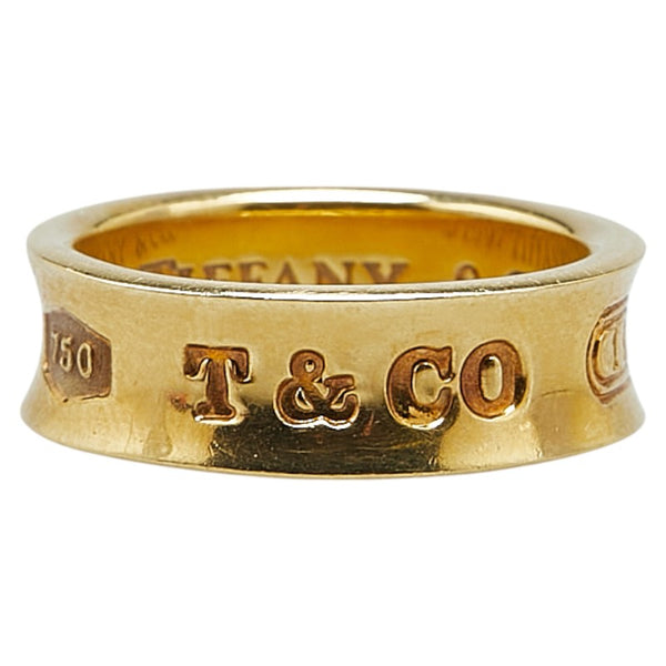 ティファニー 1837 リング 指輪 K18YG イエローゴールド レディース TIFFANY&Co. 【中古】