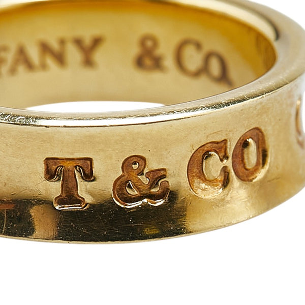 ティファニー 1837 リング 指輪 K18YG イエローゴールド レディース TIFFANY&Co. 【中古】