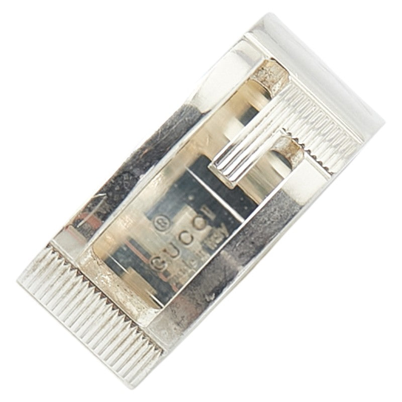 グッチ カットアウトG リング 指輪 ＃7 SV925 シルバー レディース GUCCI 【中古】