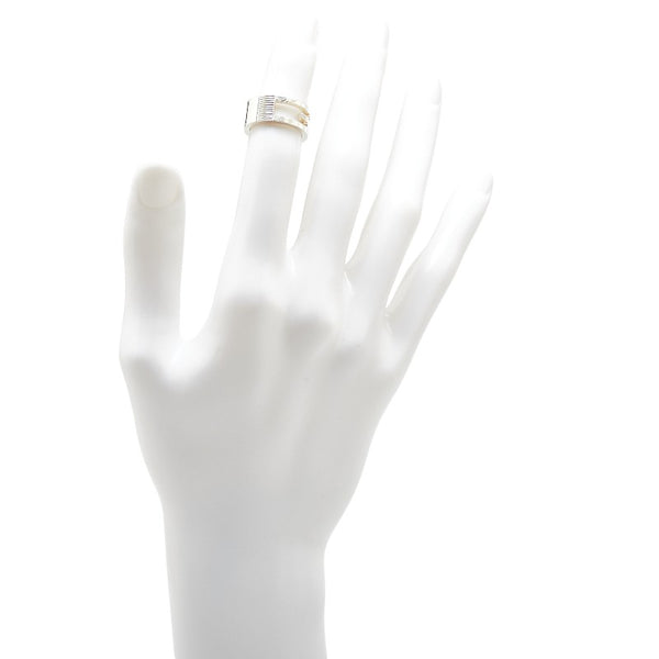 グッチ カットアウトG リング 指輪 ＃7 SV925 シルバー レディース GUCCI 【中古】