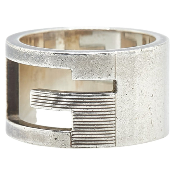 グッチ カットアウトG リング 指輪 ＃13 SV925 シルバー レディース GUCCI 【中古】