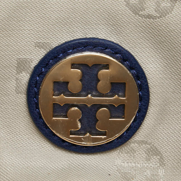 トリーバーチ チェーン ショルダーバッグ ブルー レザー レディース Tory Burch 【中古】
