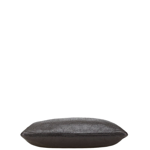 グッチ グッチシマ 斜め掛け ショルダーバッグ 201446 ブラウン PVC レザー メンズ GUCCI 【中古】