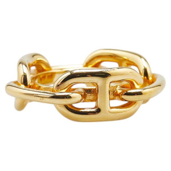 エルメス ルガテ シェーヌダンクル スカーフリング ゴールド メッキ レディース HERMES 【中古】