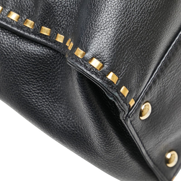 マイケルコース ハンドバッグ ショルダーバッグ２WAY ブラック レザー レディース Michael Kors 【中古】