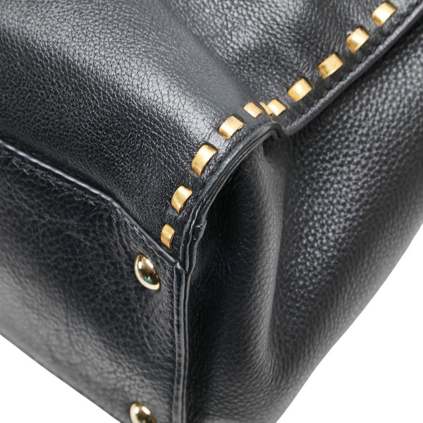 マイケルコース ハンドバッグ ショルダーバッグ２WAY ブラック レザー レディース Michael Kors 【中古】