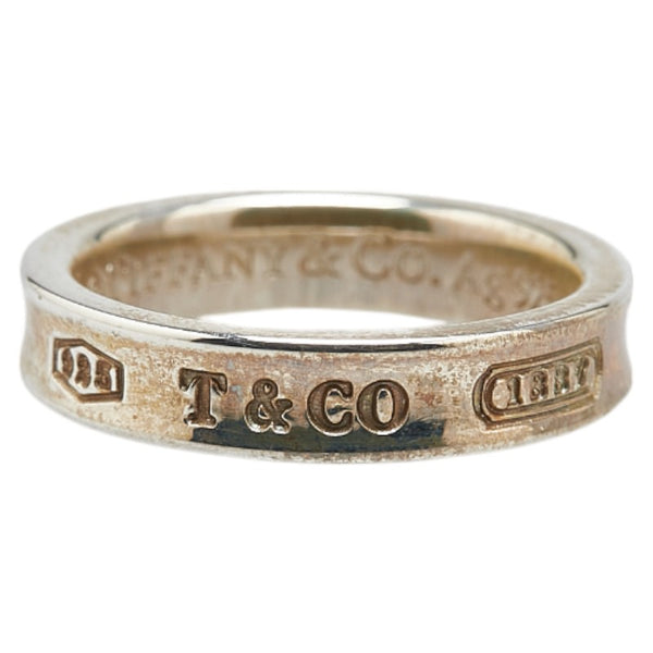 ティファニー 1837 ナロー リング 指輪 SV925 シルバー レディース TIFFANY&Co. 【中古】
