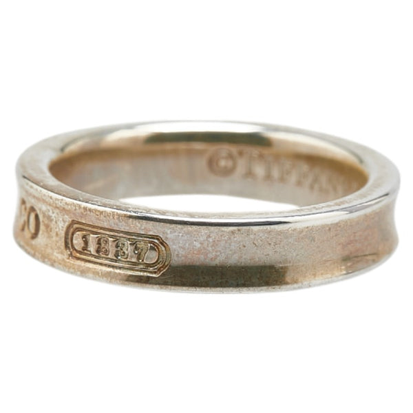 ティファニー 1837 ナロー リング 指輪 SV925 シルバー レディース TIFFANY&Co. 【中古】