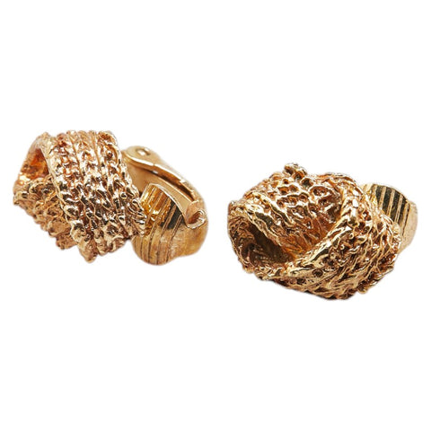 クリスチャンディオール イヤリング ゴールド メッキ レディース Christian Dior 【中古】