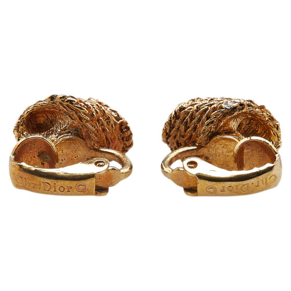 クリスチャンディオール イヤリング ゴールド メッキ レディース Christian Dior 【中古】