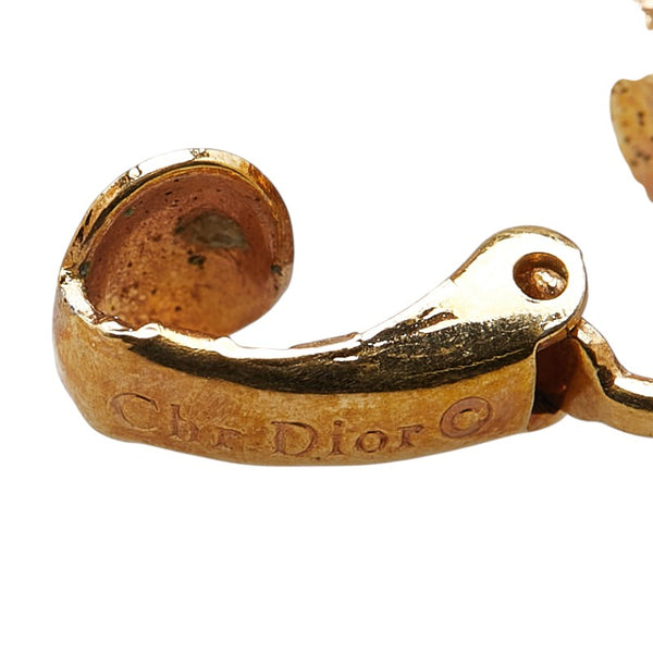 クリスチャンディオール イヤリング ゴールド メッキ レディース Christian Dior 【中古】