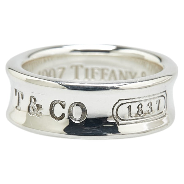 ティファニー 1837 ナロー リング 指輪 SV925 シルバー レディース TIFFANY&Co. 【中古】