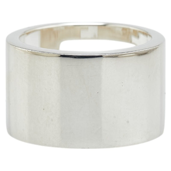 グッチ カットアウトＧ Gロゴ リング 指輪 #11 SV925 シルバー レディース GUCCI 【中古】