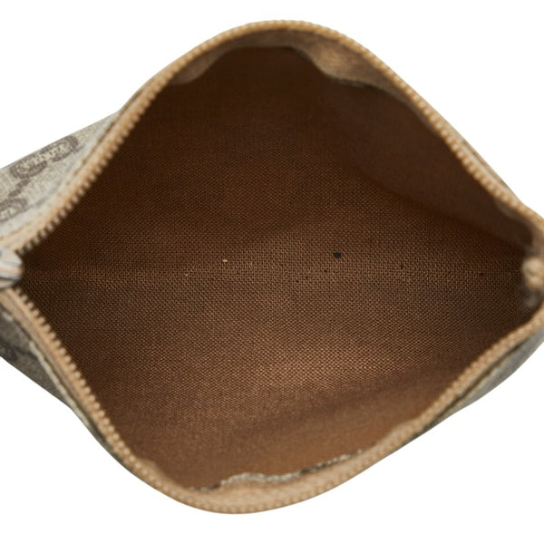 グッチ GGプラス シェリーライン ハンドバッグ トートバッグ ブラウン ベージュ キャンバス レディース GUCCI 【中古】