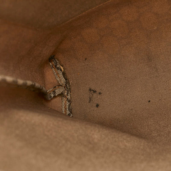 グッチ GGプラス シェリーライン ハンドバッグ トートバッグ ブラウン ベージュ キャンバス レディース GUCCI 【中古】