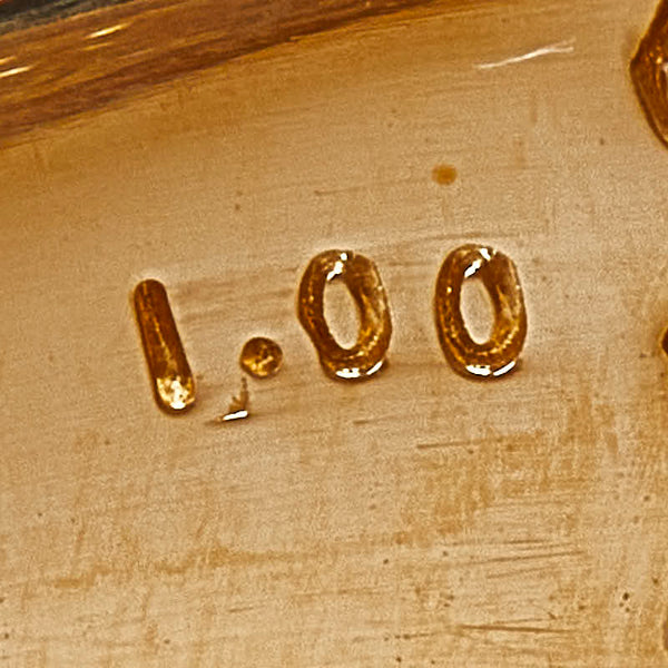 K18YG イエローゴールド ダイヤ1.00ct リング 指輪 レディース 12号 【中古】