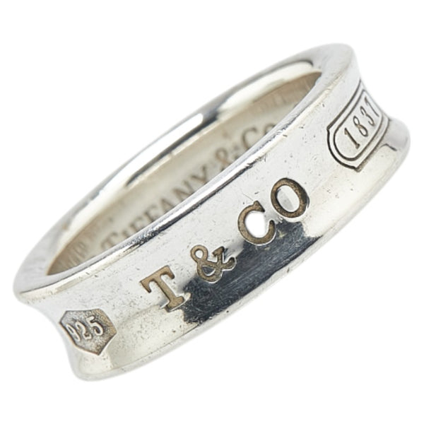 ティファニー 1837 ナロー リング 指輪 SV925 シルバー メンズ TIFFANY&Co. 【中古】