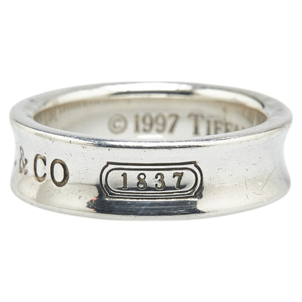 ティファニー 1837 ナロー リング 指輪 SV925 シルバー メンズ TIFFANY&Co. 【中古】