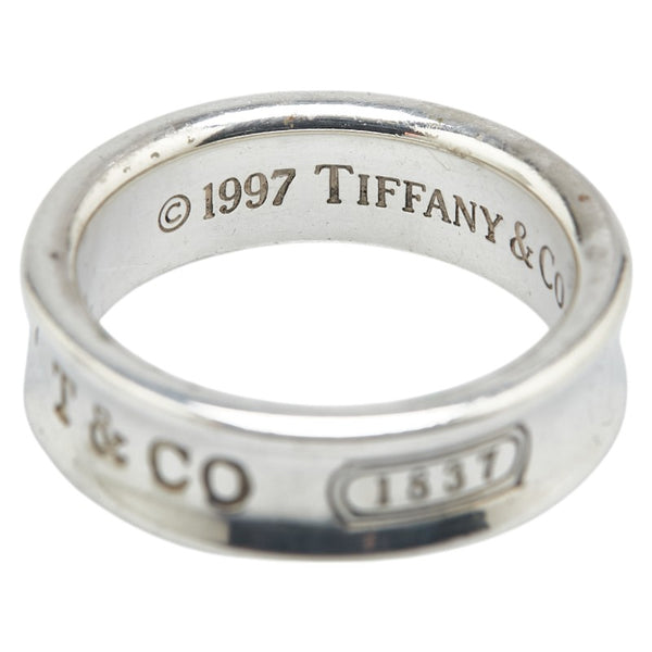 ティファニー 1837 ナロー リング 指輪 SV925 シルバー メンズ TIFFANY&Co. 【中古】