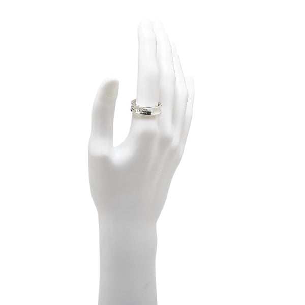ティファニー 1837 ナロー リング 指輪 SV925 シルバー メンズ TIFFANY&Co. 【中古】