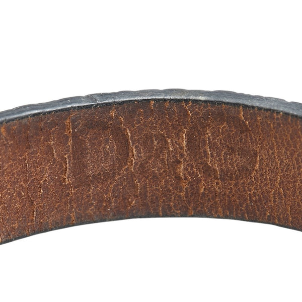 ドルチェアンドガッバーナ TIME I Love D&G 腕時計 DW0005 クオーツ ブラック文字盤 ステンレススチール レザー ラインストーン レディース DOLCE&GABBANA 【中古】