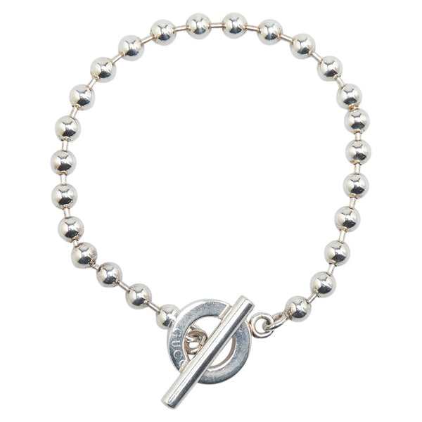 グッチ ボールチェーン ブレスレット SV925 シルバー レディース GUCCI 【中古】