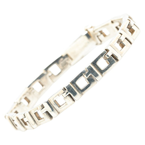 グッチ G モチーフ ブレスレット SV925 シルバー レディース GUCCI 【中古】