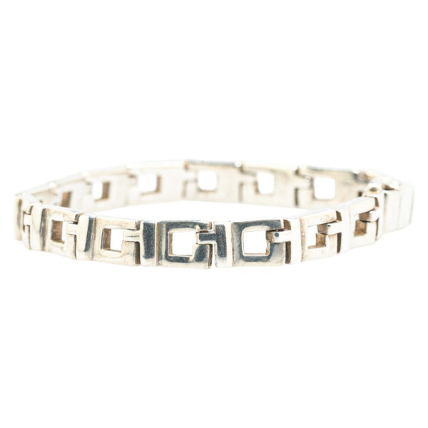 グッチ G モチーフ ブレスレット SV925 シルバー レディース GUCCI 【中古】