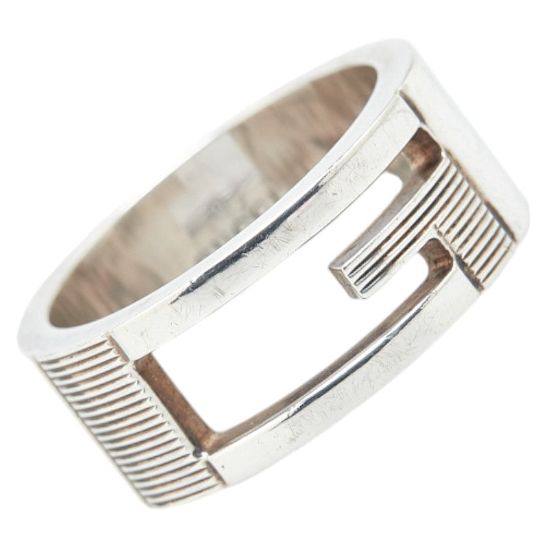 グッチ ブランデッドG リング 指輪 #11 SV925 シルバー レディース GUCCI 【中古】