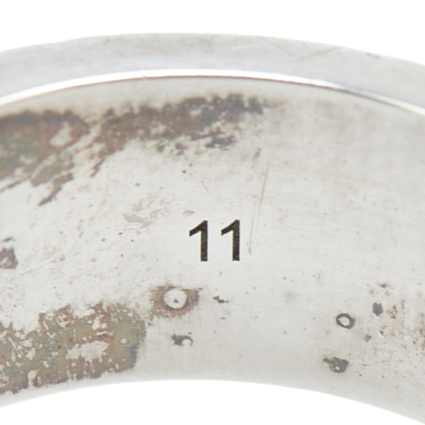 グッチ ブランデッドG リング 指輪 #11 SV925 シルバー レディース GUCCI 【中古】
